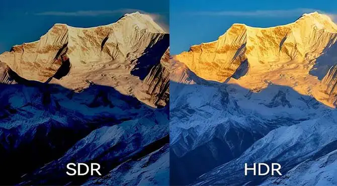 HDR Effect and High Grayscale
