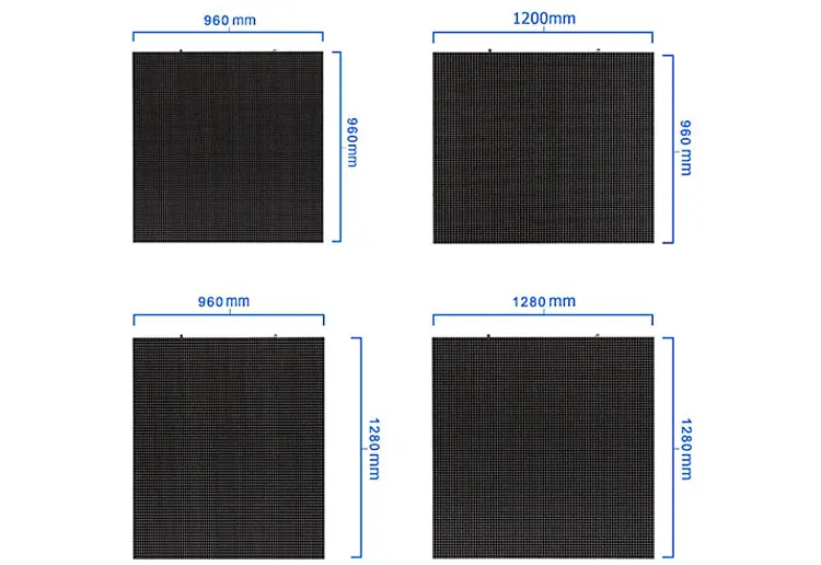 Outdoor LED Screen Cabinet Customized Size