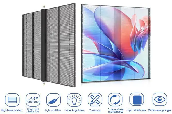 Transparent LED Display Screen