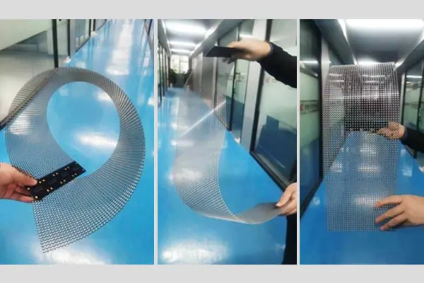 Transparent Holographic LED Film Screen Customizable