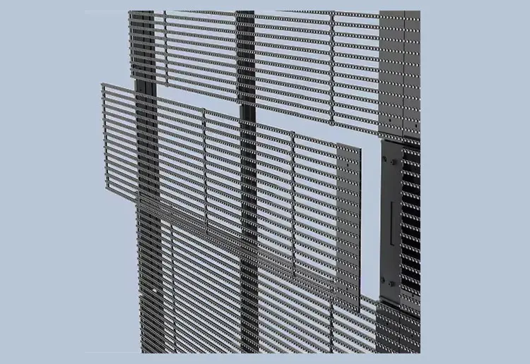 Maintenance Convenient LED Transparent Screen
