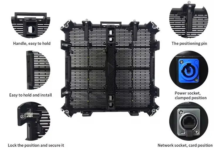 Rental Transparent Screen - RTF-RX Series5