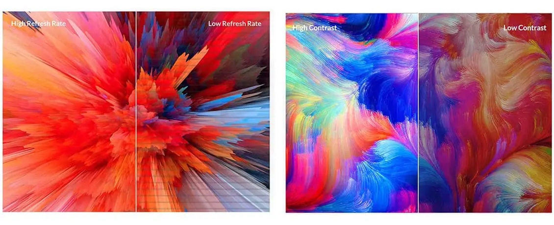 High Contrast Ratio for Stunning Visuals