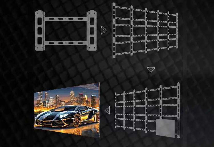 Complete Package Available LED Wall