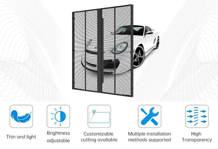 LED Transparent Screen- TIT-TF Series