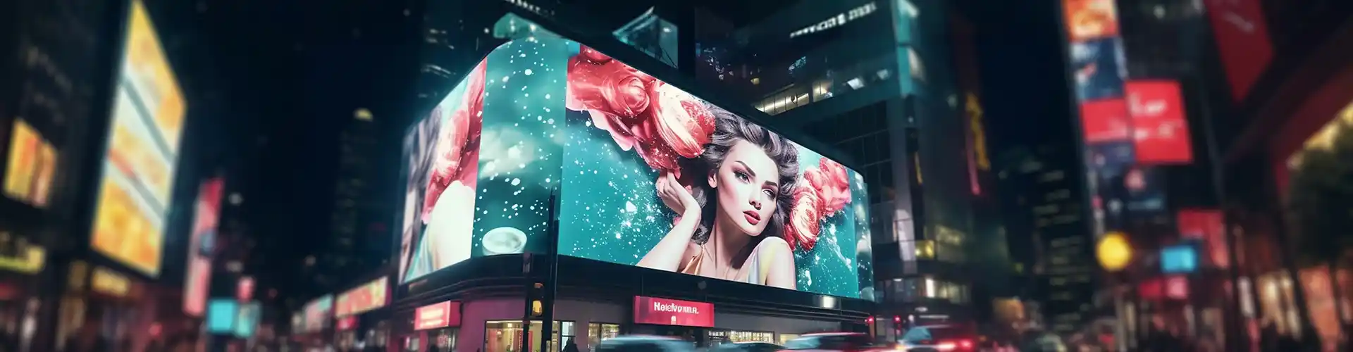 Outdoor LED display screen