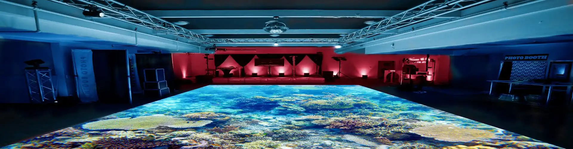 Dance floor LED display