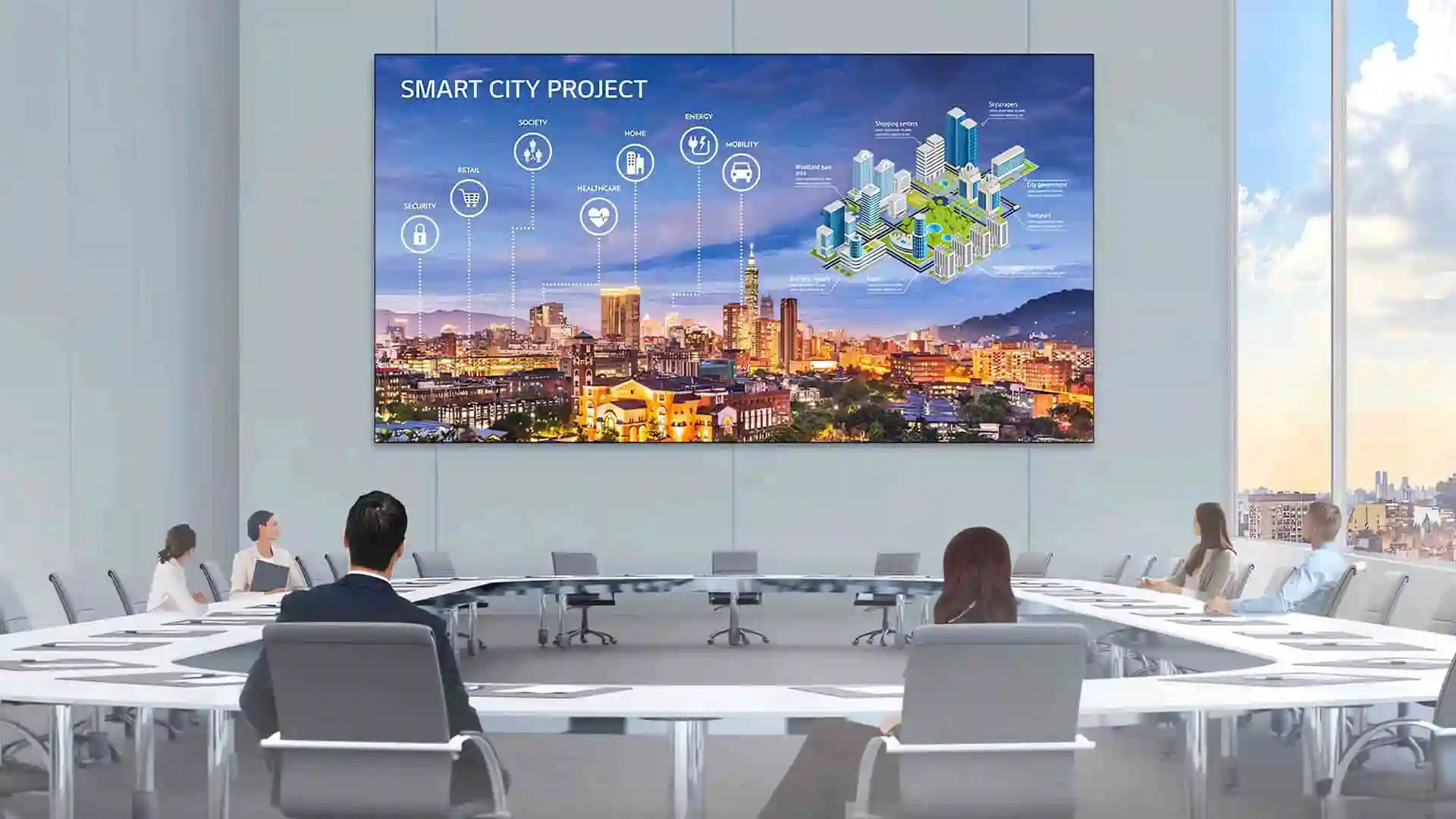 Ultra HD LED Display Solution 