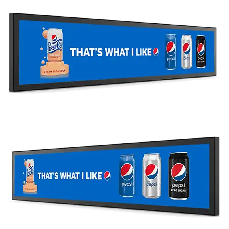 43.8-inch Android 12 Digital Signage Bar with USB-C & 4K Display