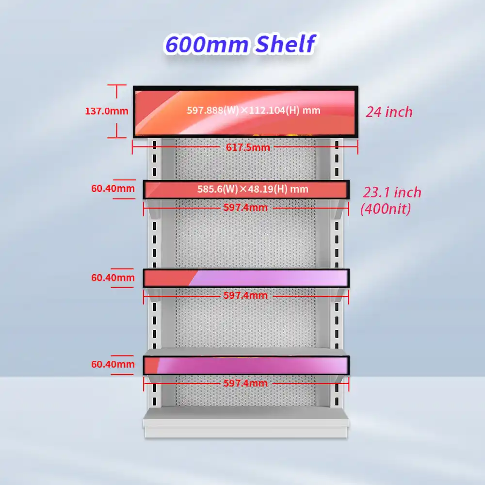 23.1inch Android HD Bar: USB Ad Smart Signage2
