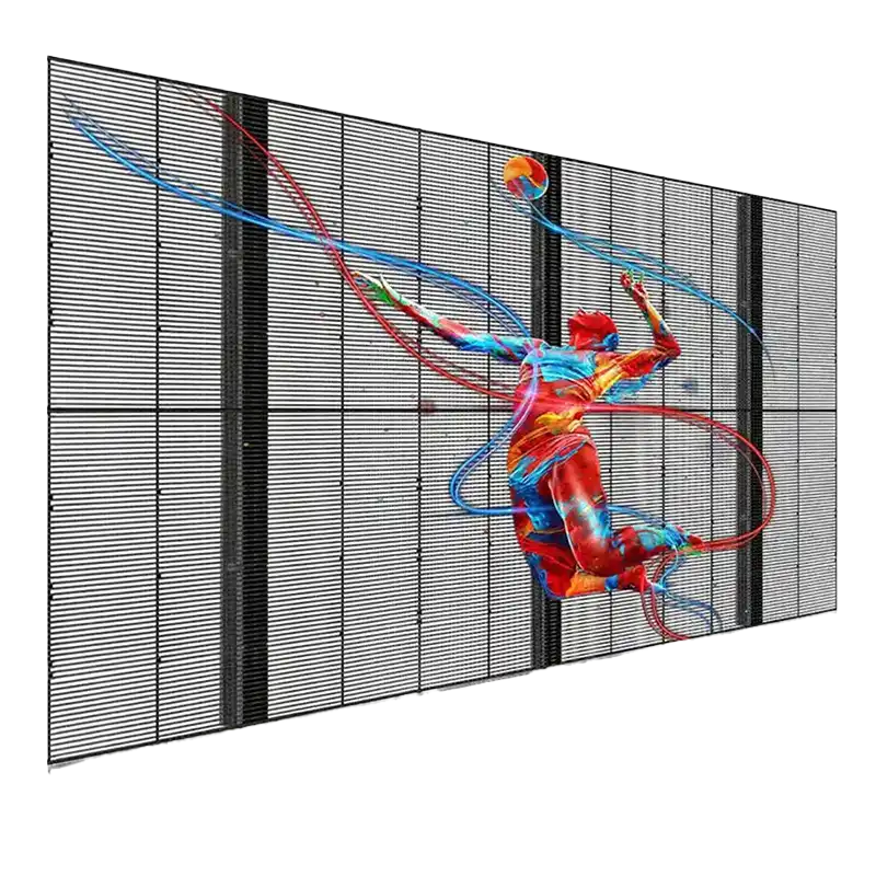 Transparent LED screen