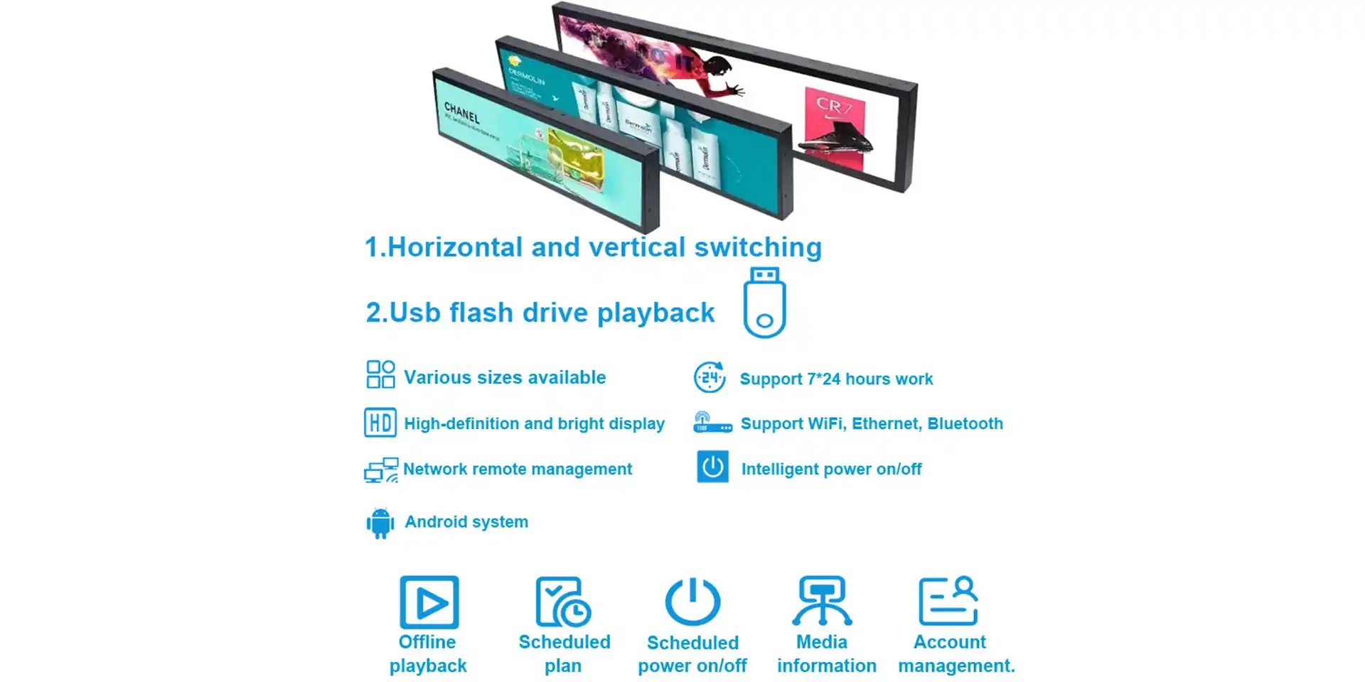 Customizable Smart Bar LCD Screen: Advanced Features for Ultimate Flexibility