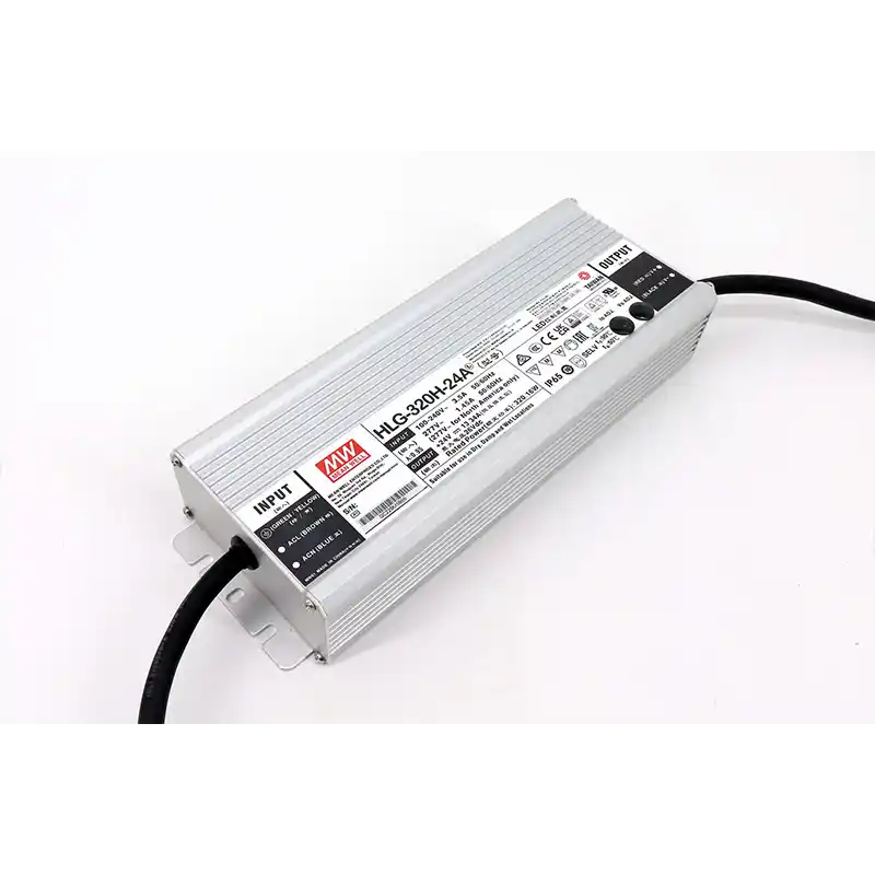 Meanwell HLG-320H-24A Single Output LED Lamp Power Supplies2