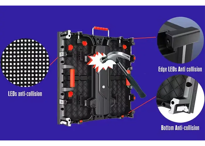 IP68 Waterproof & Anti-Collision Durability