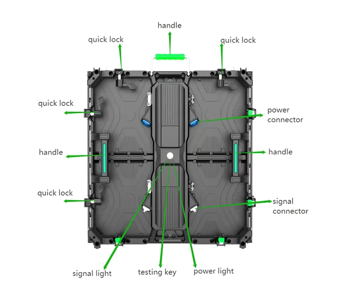 Rental Large Concert LED Screen Cabinet