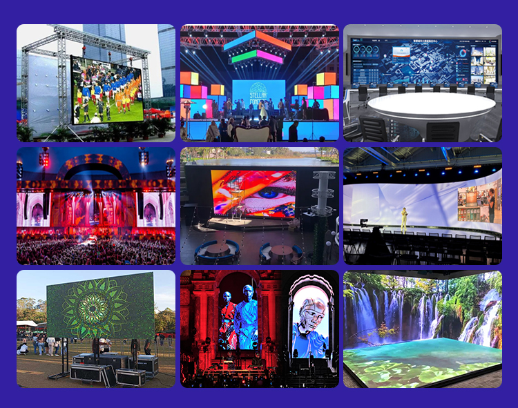 Uses And Application Scenarios Stage Background LED Display