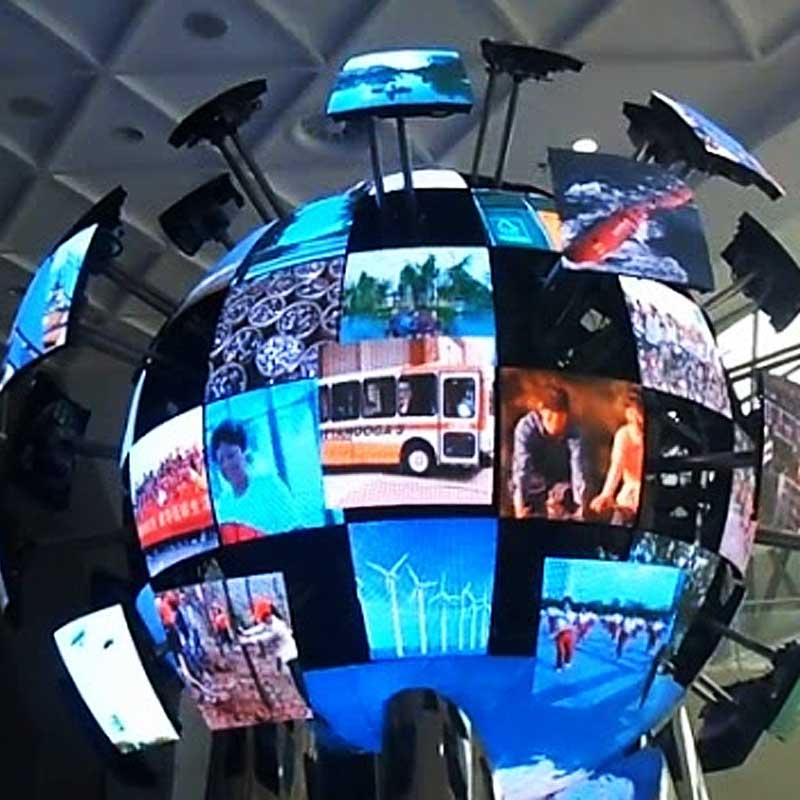 Light Weight Indoor Soft Flexible LED Screen Display