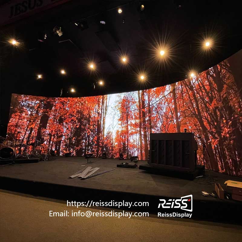 P2.976 stage rental LED screen creates high-quality stage visual effects6