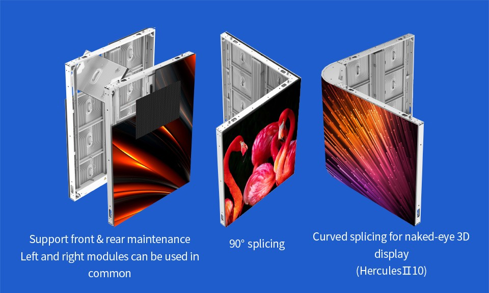 More flexible installation and maintenance