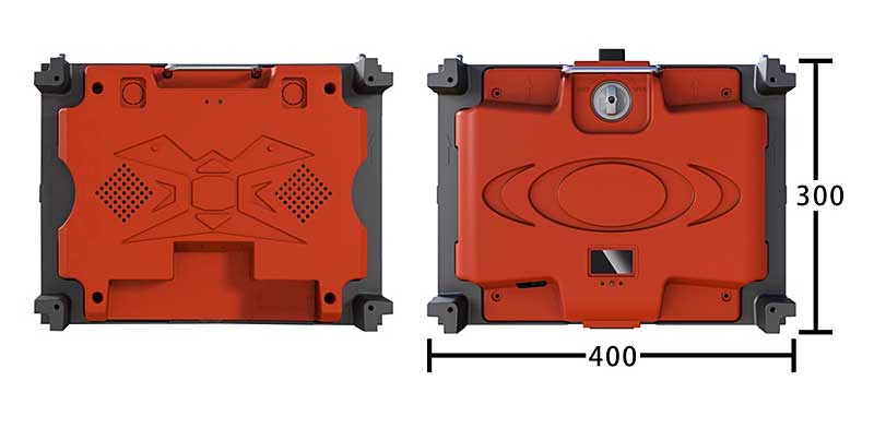 4 : 3 Cabinet Size Design