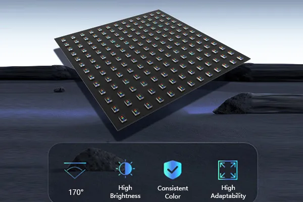 P0.6 Ultra-fine pitch indoor LED display4
