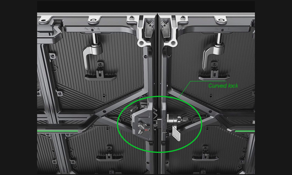 High-precision curve lock