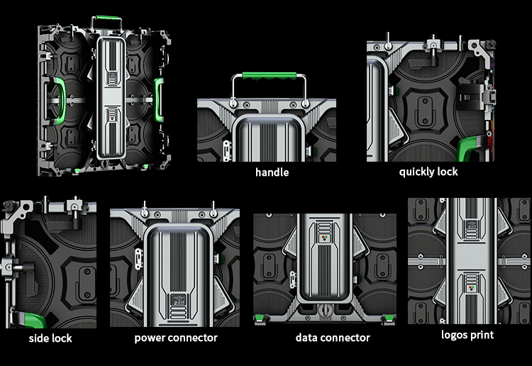 Stage Rental LED Display Exquisite Cabinet Design