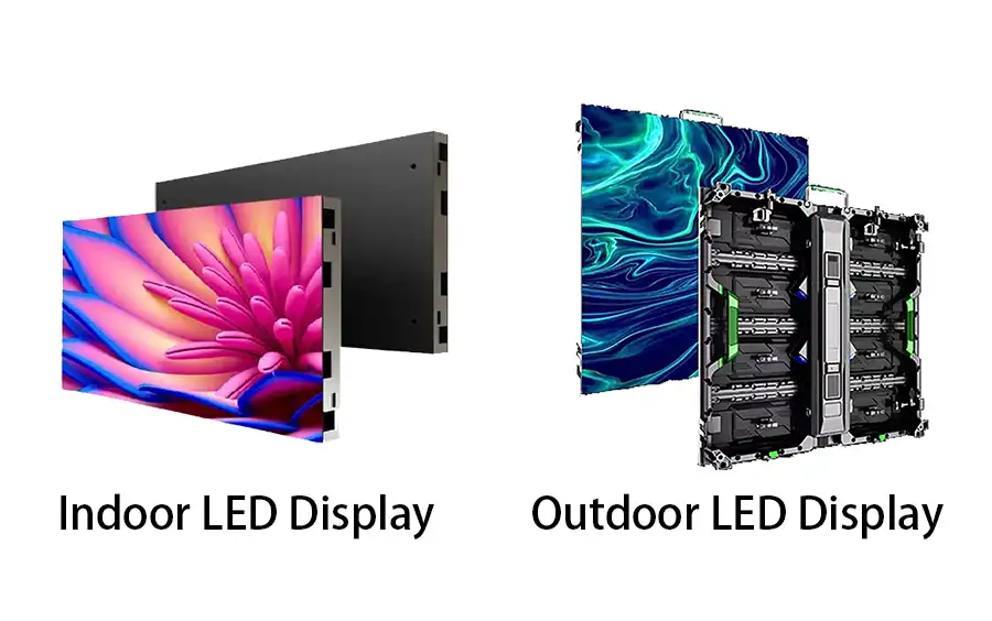 Indoor vs Outdoor LED Display