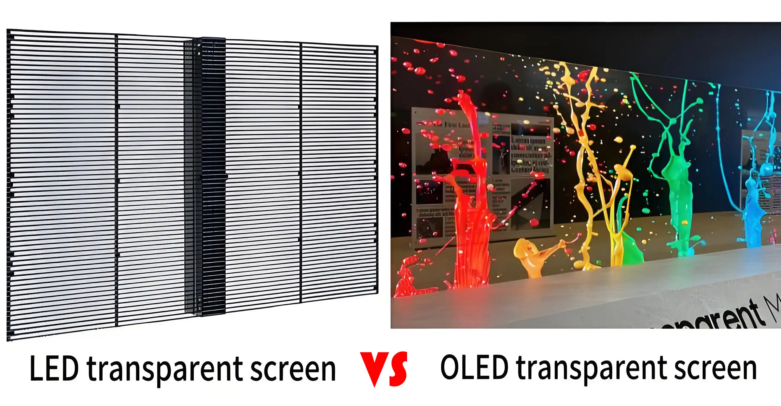 Transparent LED vs Traditional LED Displays