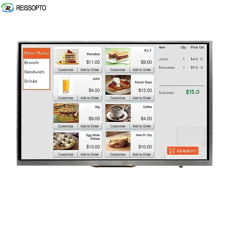 10.1″ TFT LCD Display, 1024×600, RGB