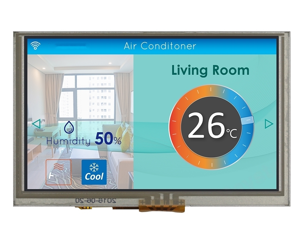 5.0″ TFT LCD Display, 800×480, RGB3