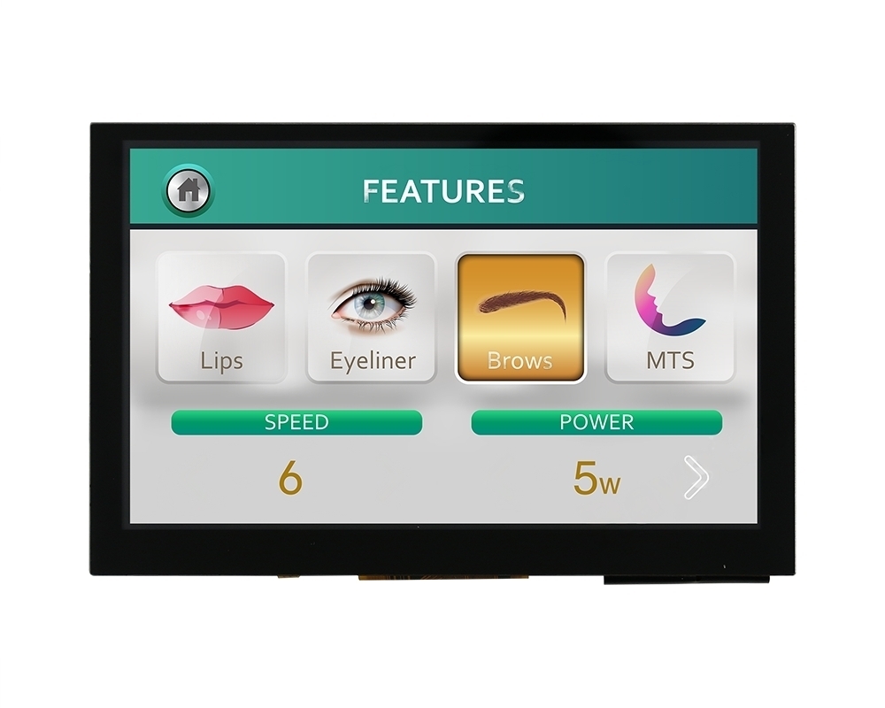5.0″ TFT LCD Display, 800×480, RGB2