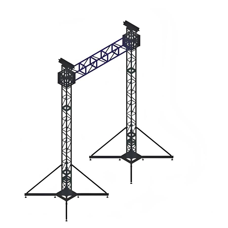Small and medium-sized LED screen stage trusses2