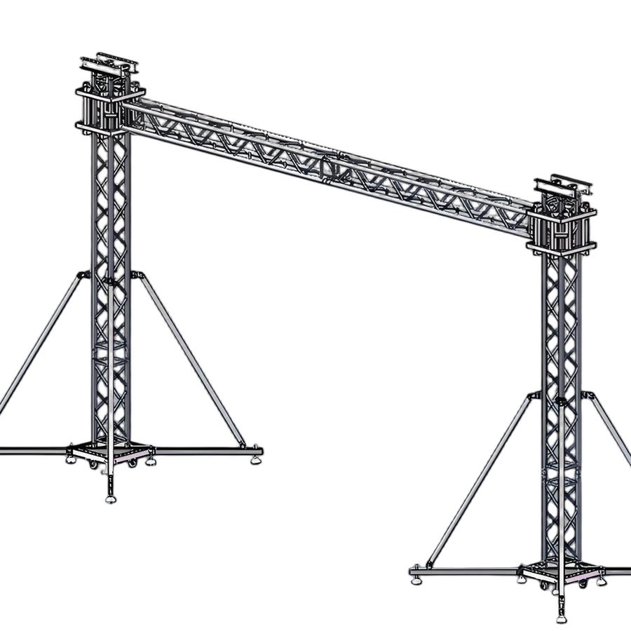 Small and medium-sized LED screen stage trusses3