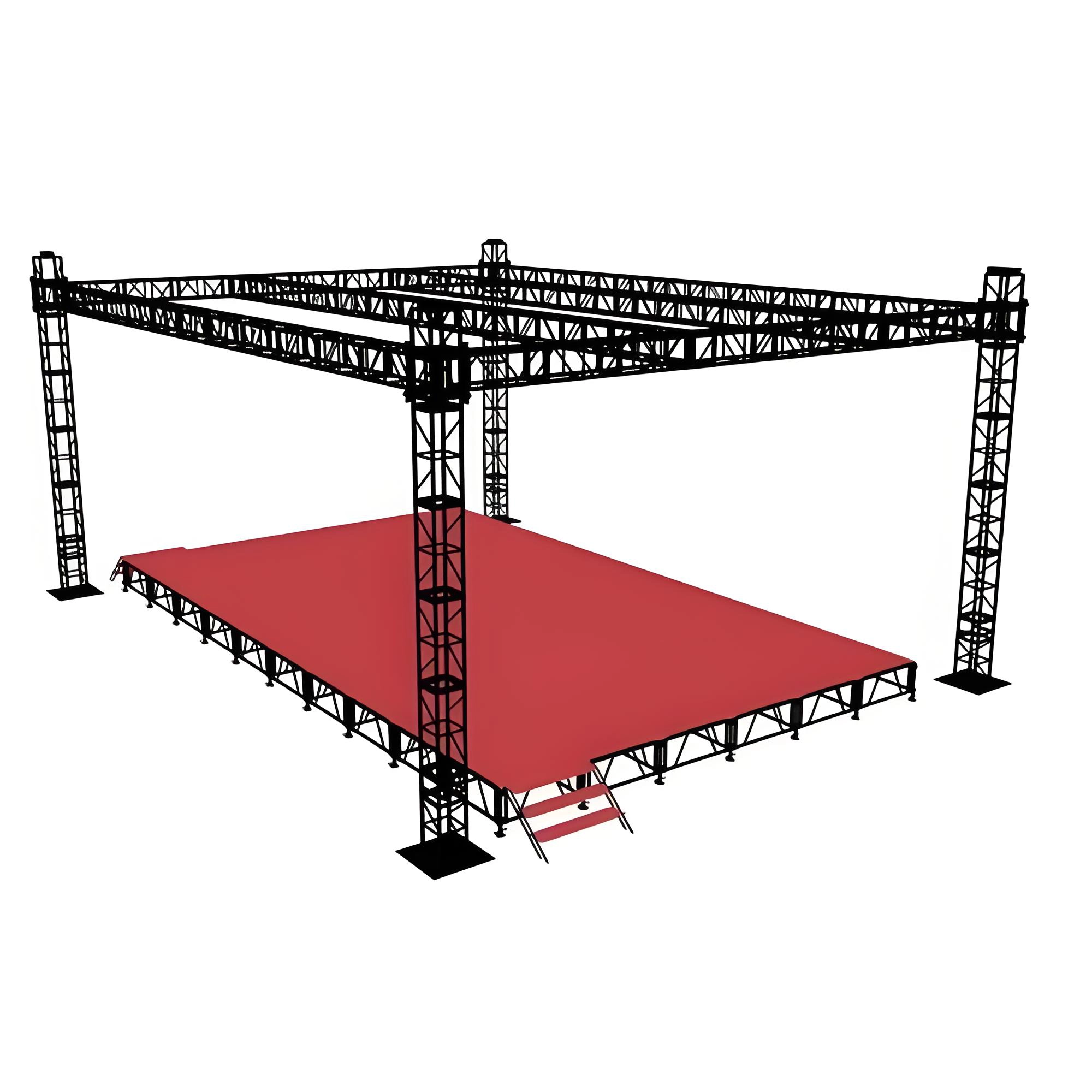 Large LED Screen Stage Truss1