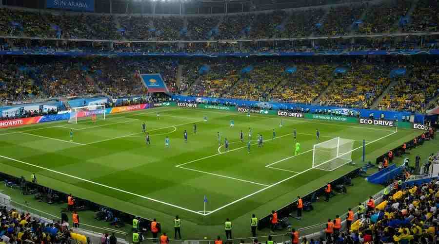 UEFA-Affiliated Football Stadium Perimeter LED Display System — Europe