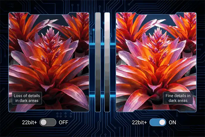 LED Image Booster, 22bit+