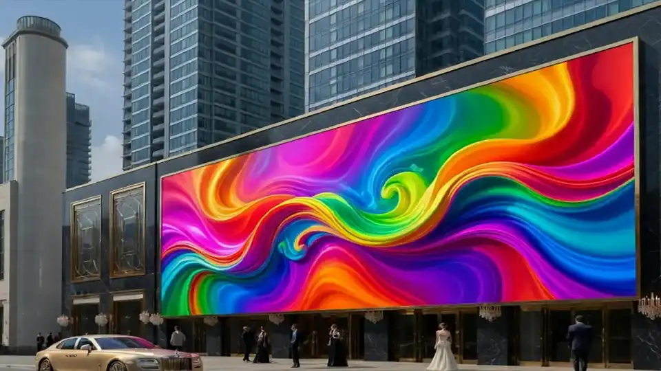 Outdoor LED screen