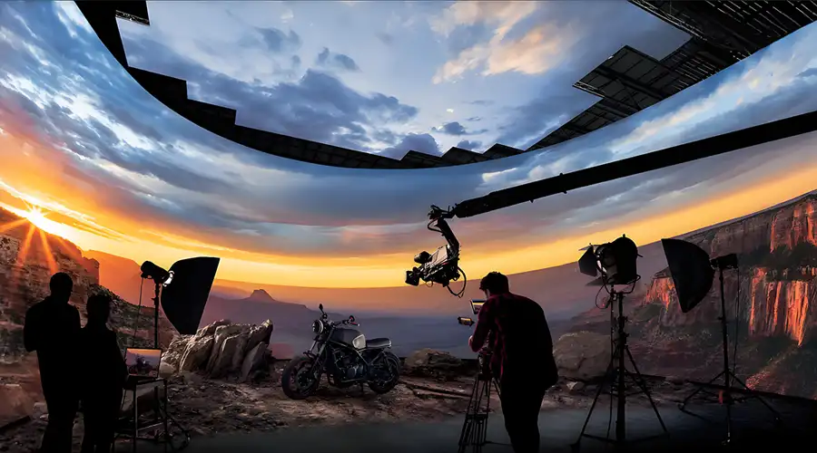Virtual Production LED Wall Display Solution
