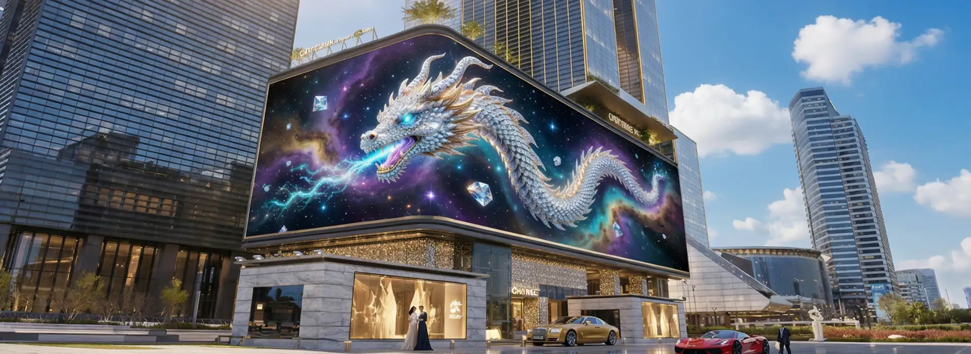 3D LED Advertising Screen