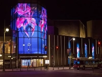 Transparent LED screen
