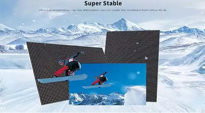 How to Choose Outdoor LED Displays for Low-Temperature