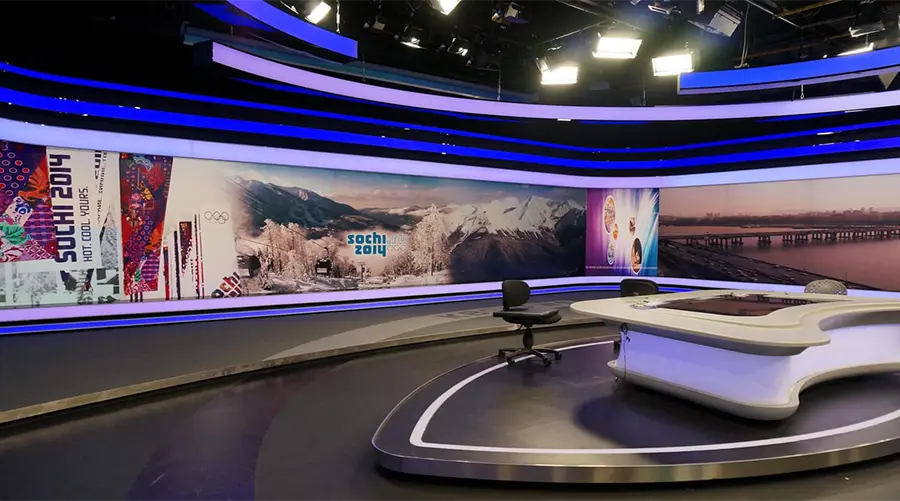 TV station LED display screen-002