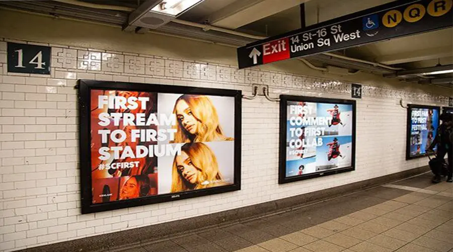 Subway LED Advertising Display Screen-003