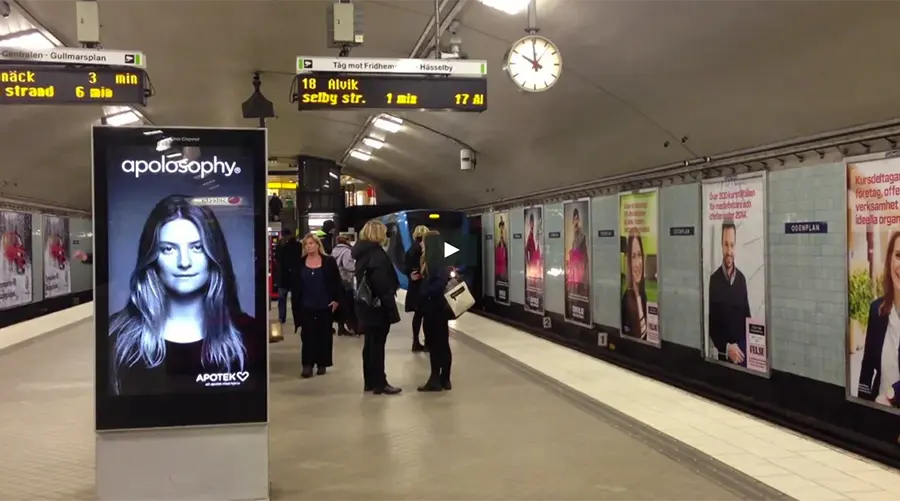 Subway LED Advertising Display Screen-004