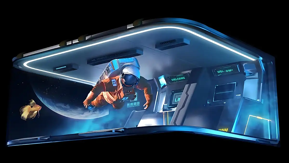 Volumetric Display led