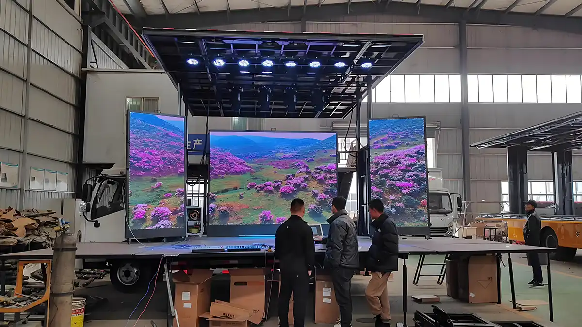 What LED Displays Solve for Roadshow or Vehicle-mounted Uses