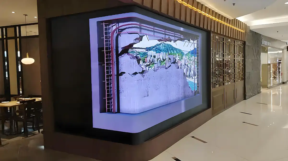 Indoor advertising screen3