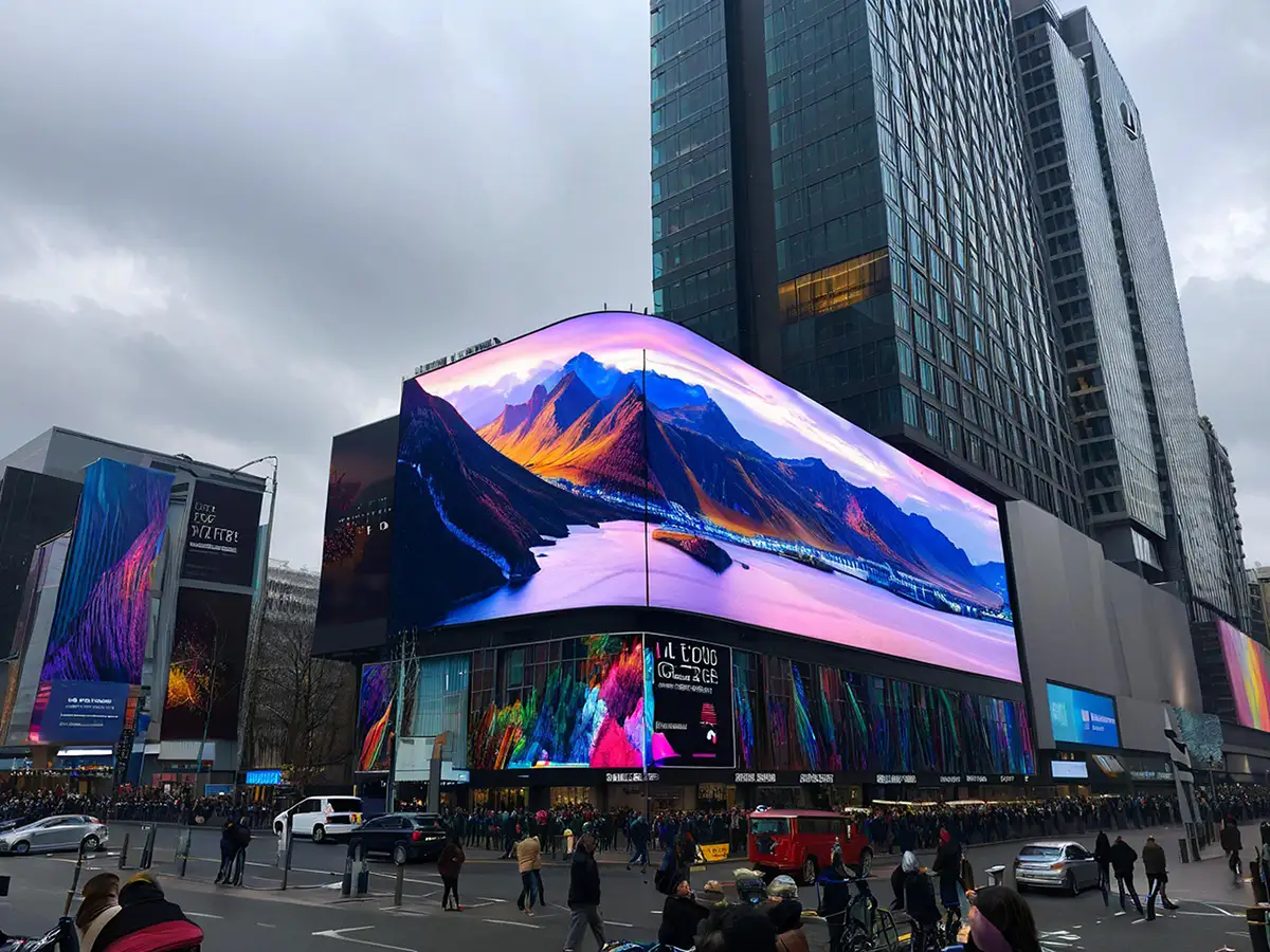 Shopping Mall LED Video Wall Solutions from ReissDisplay2