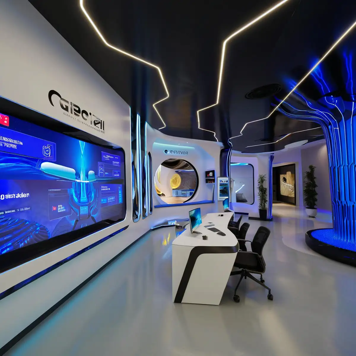 Retail Showroom LED Displays